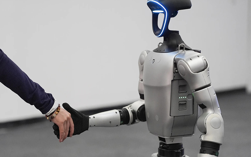 机器人手板模型案例-深圳康航精密加工